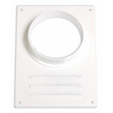 Вентиляционная решетка 120 круг белая (ВР-2)